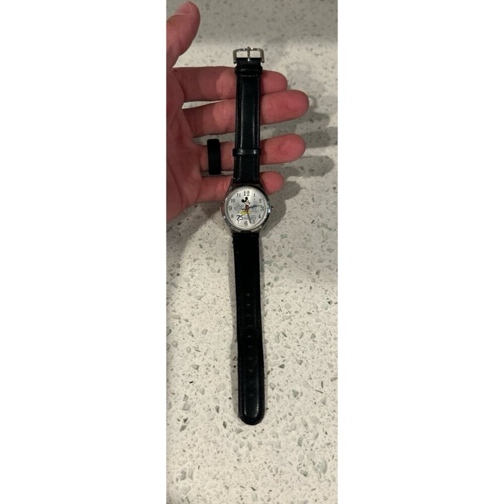75 Years With Mickey Walt Disney Mickey Mouse Wrist Watch